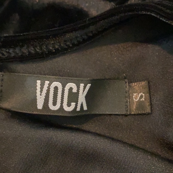 Vock Black Velvet Tie Waist Dress🖤🖤🖤 - Picture 5 of 8